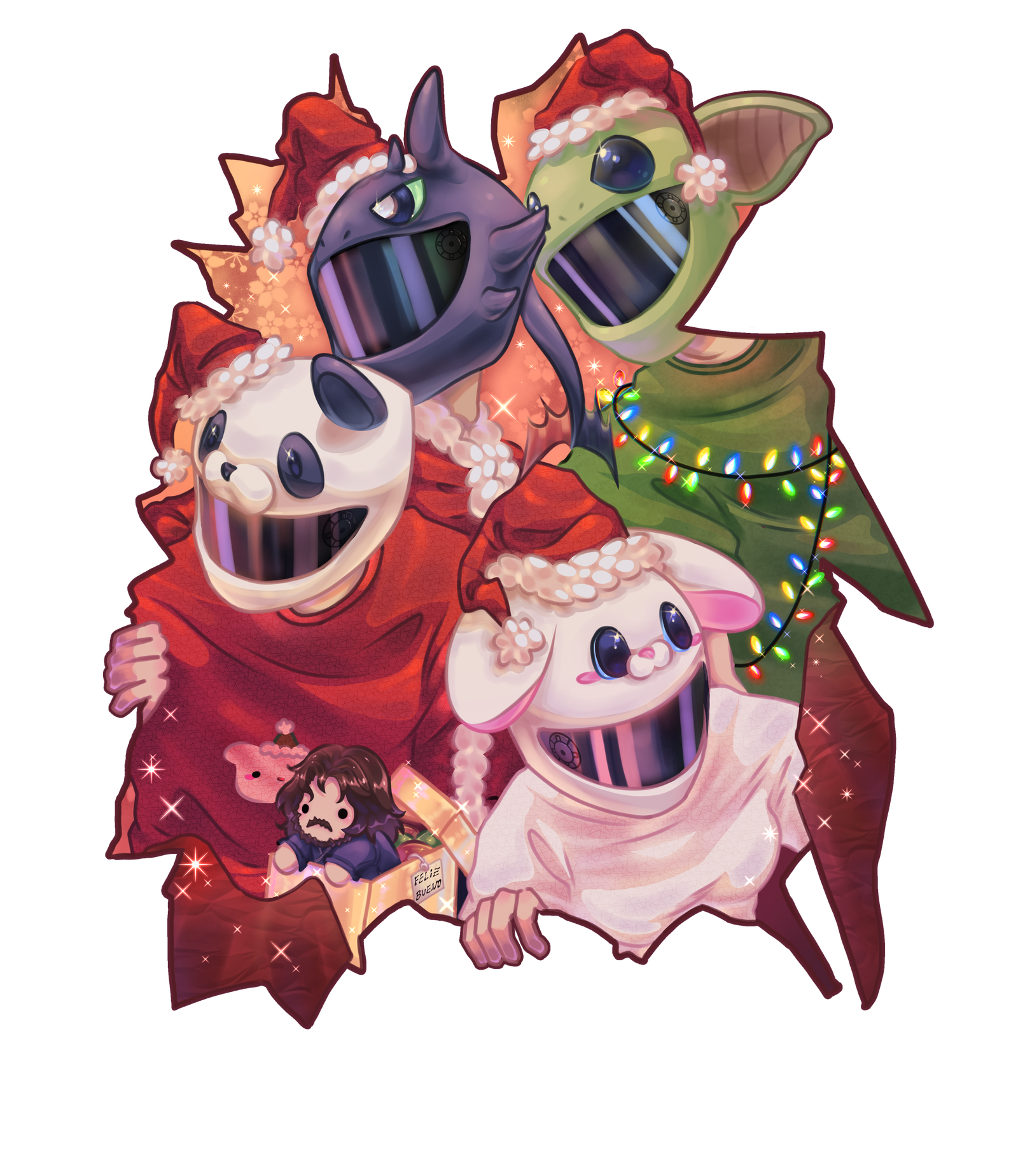 Dibujo grande, comisión por Hiumi