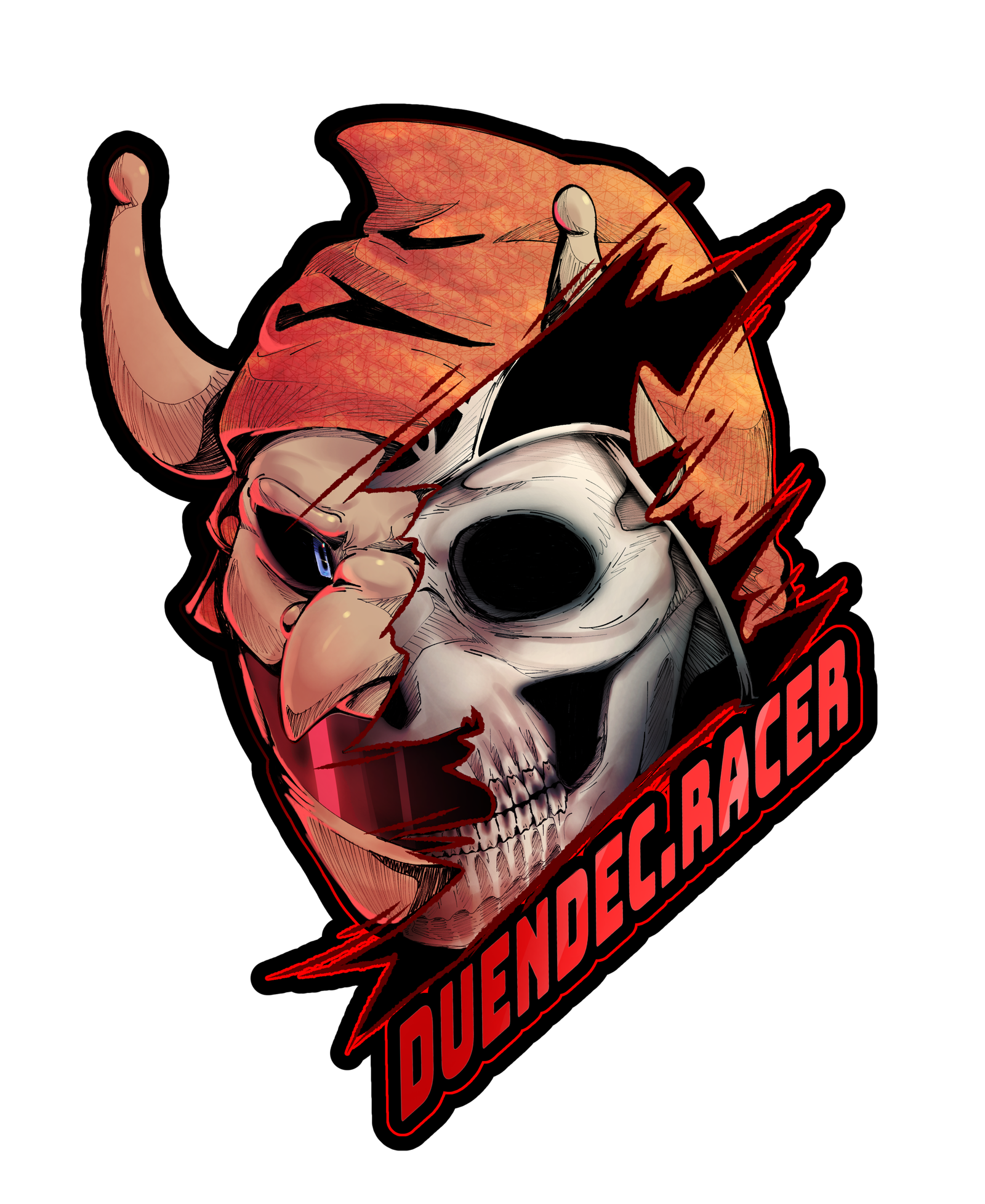 Logo rostro o casco, comisión por Hiumi