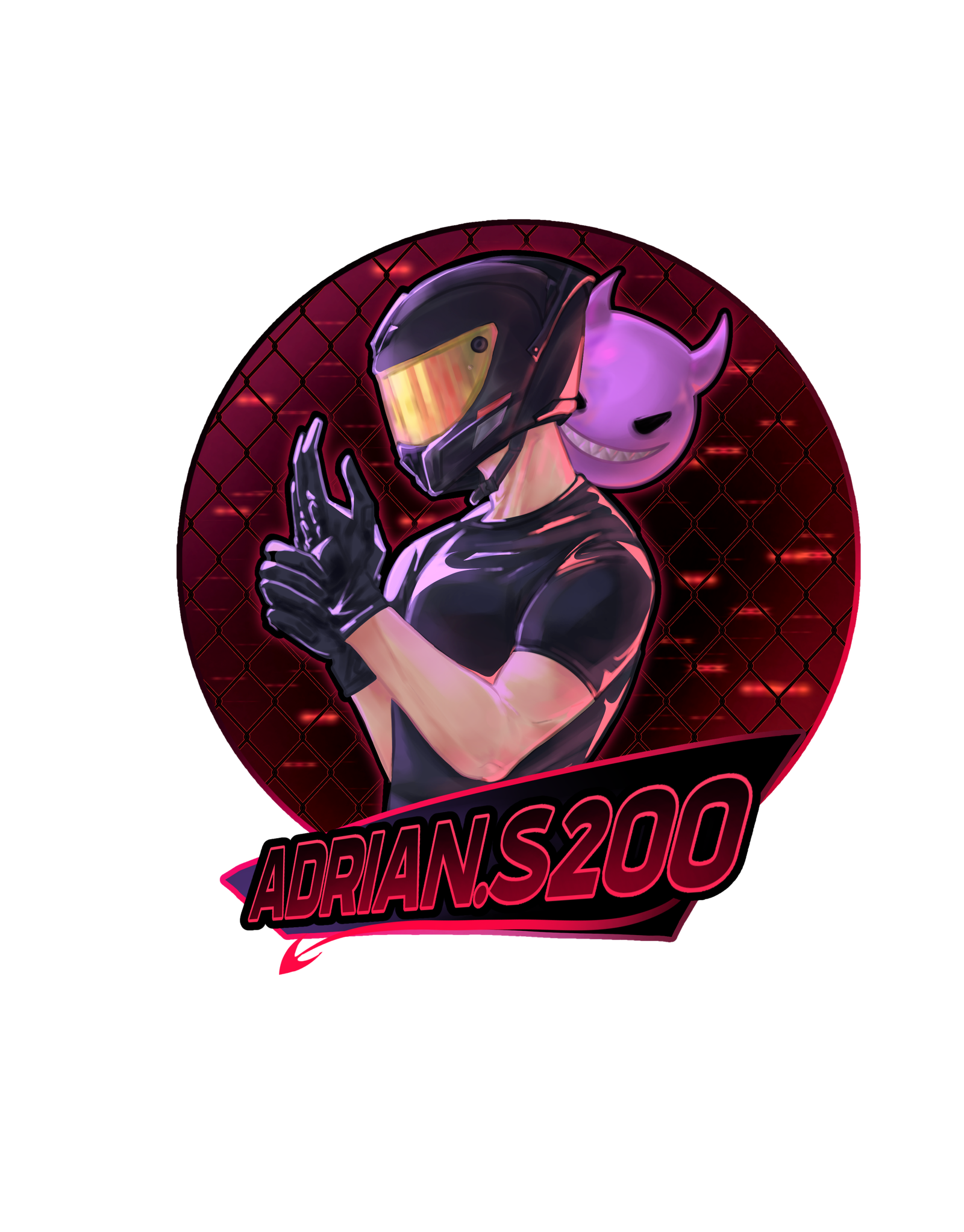 Logo medio cuerpo, comisión por Hiumi