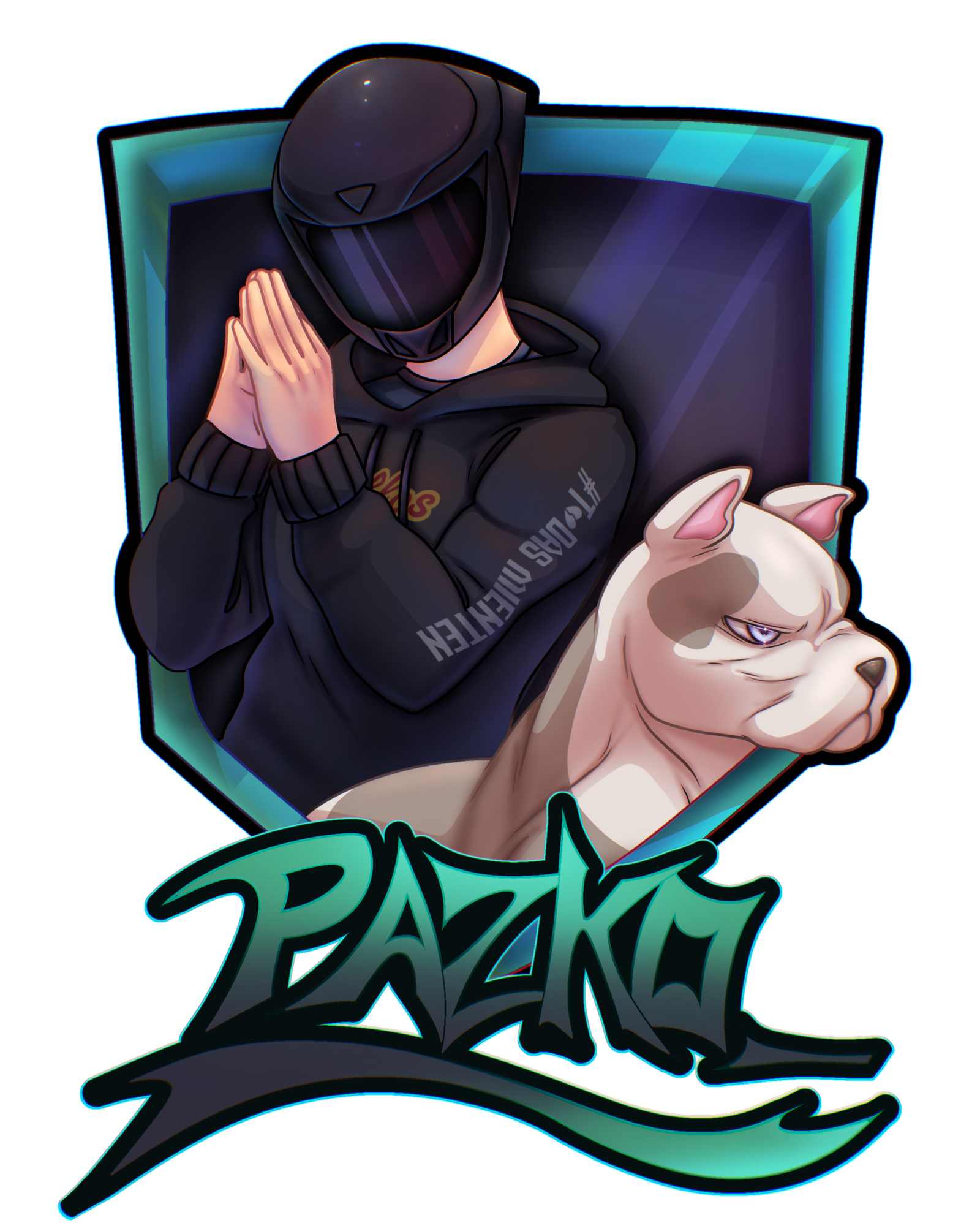 Logo Pazko verde, comisión por Hiumi